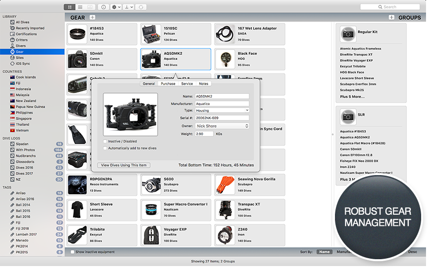 Gear Management